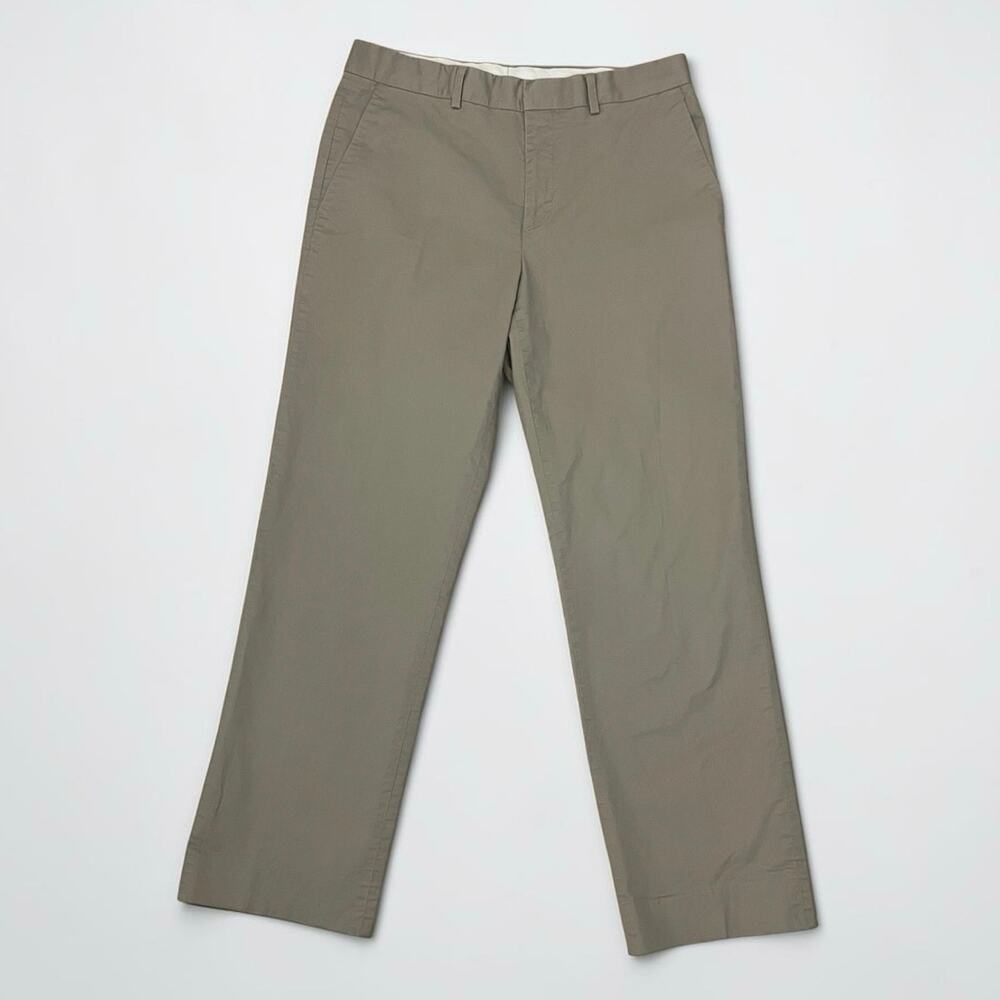 Michael Kors Mens Beige Flat Front Dress Pants